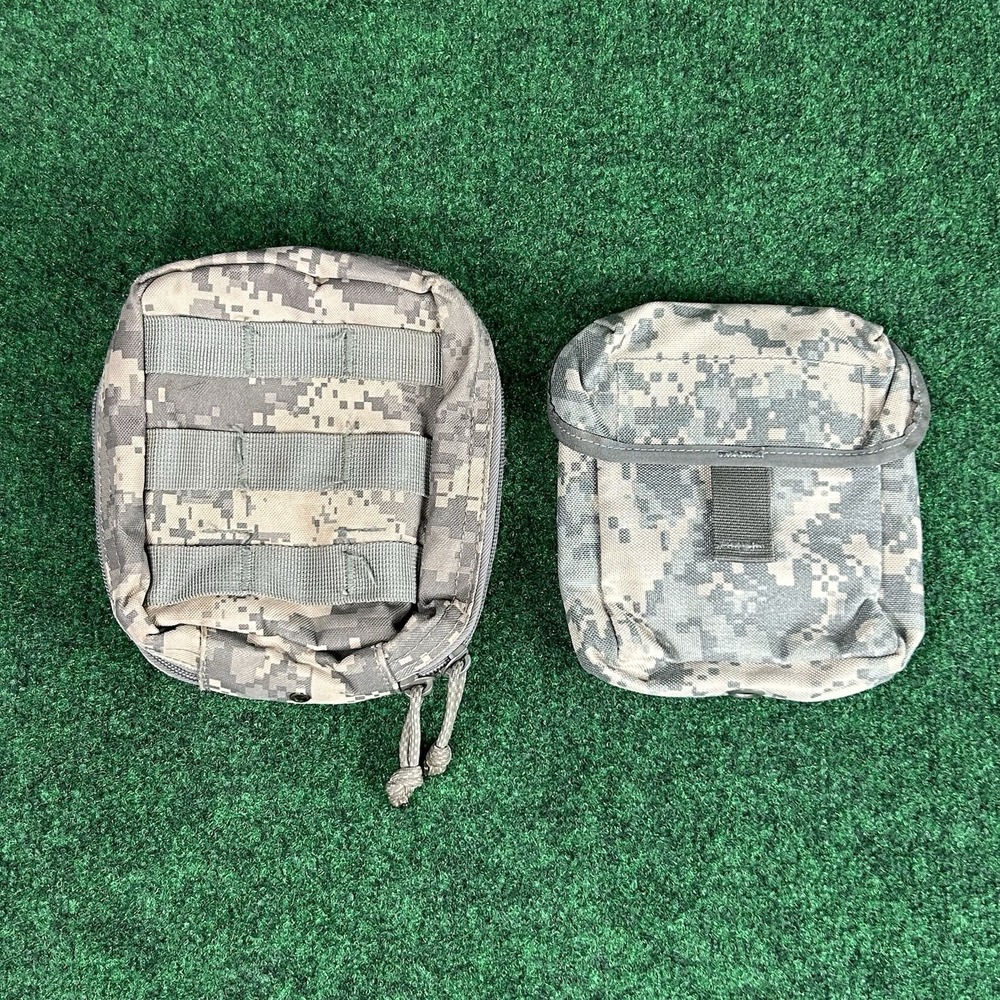 Raine‎ Tactical Gear Multipurpose Utility Pouch Multicam 2 Packs Used Camouflage